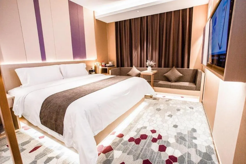 Bed in Lavande Hotel Xi'an Zhonglou Dachashi Metro Station