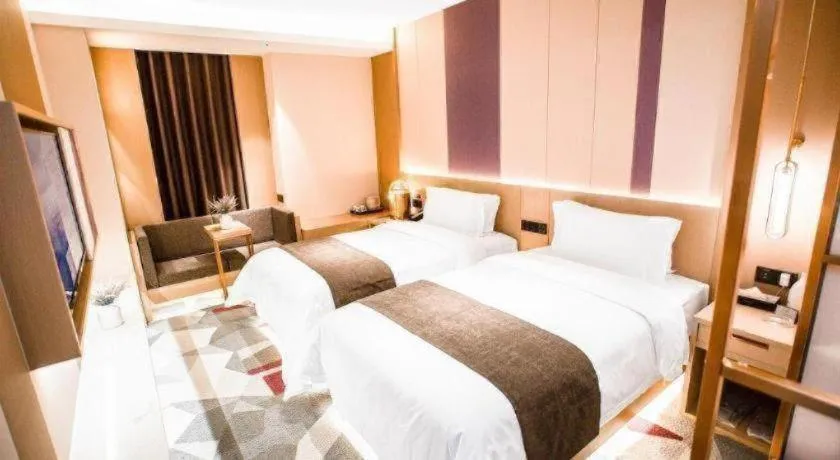 Bed in Lavande Hotel Xi'an Zhonglou Dachashi Metro Station