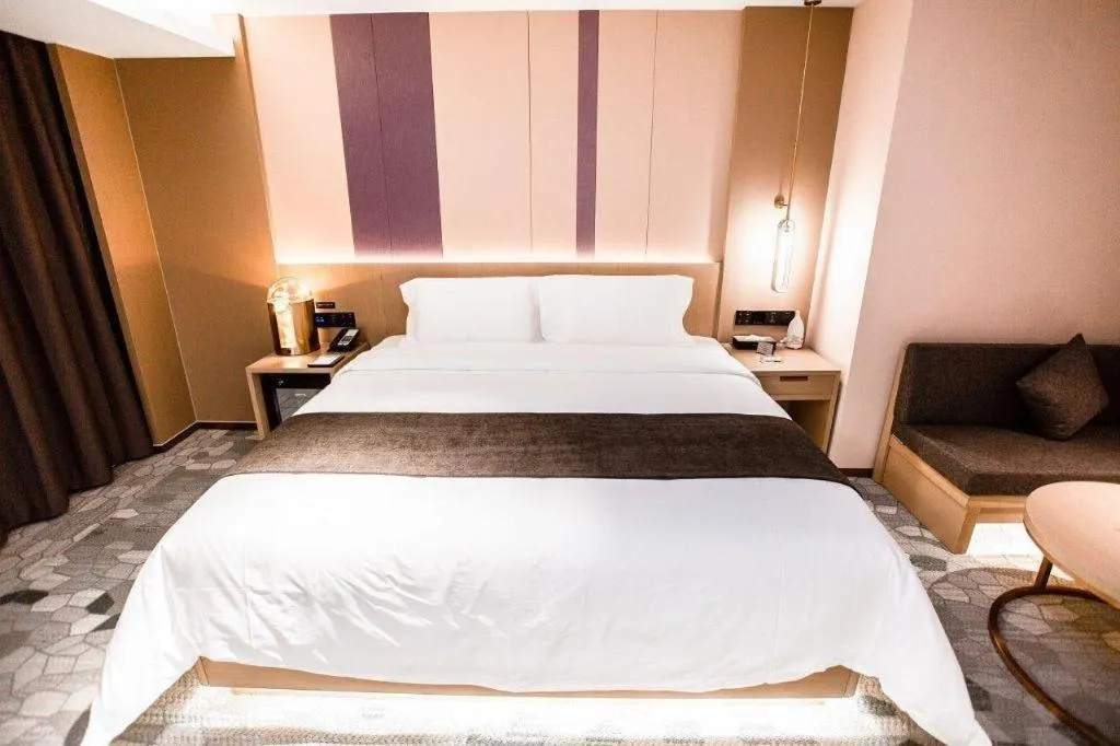 Bed in Lavande Hotel Xi'an Zhonglou Dachashi Metro Station