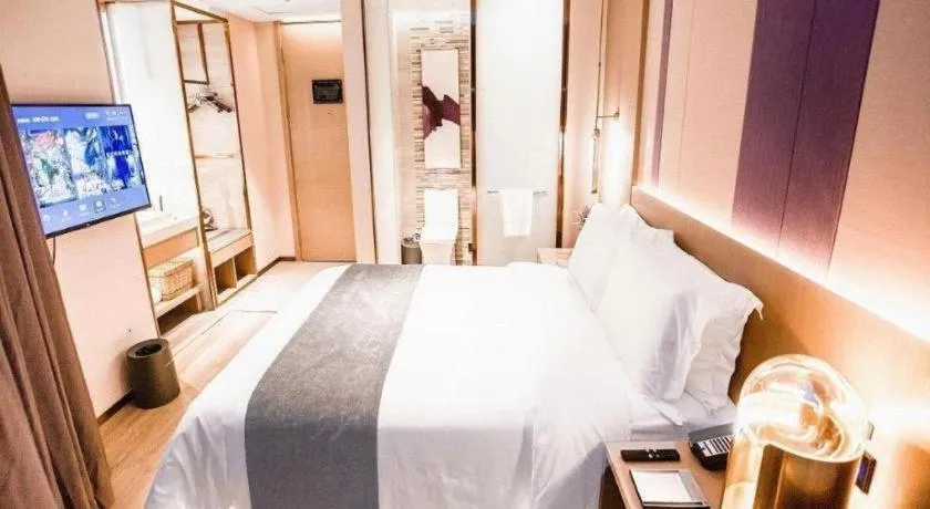 Bed in Lavande Hotel Xi'an Zhonglou Dachashi Metro Station