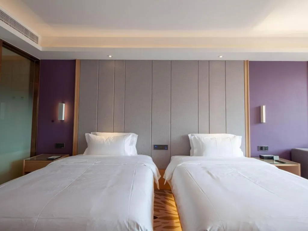 Bed in Lavande Hotel Changsha South High-speed Railway Station Xiyingmen