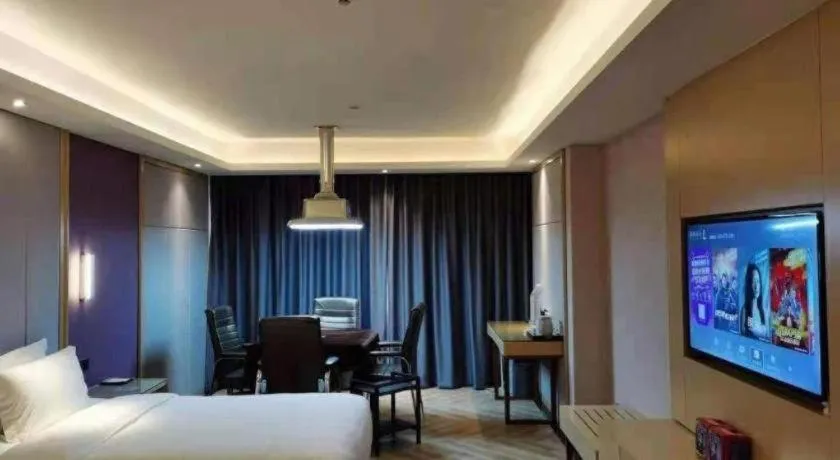 Bed in Lavande Hotel Changsha South High-speed Railway Station Xiyingmen