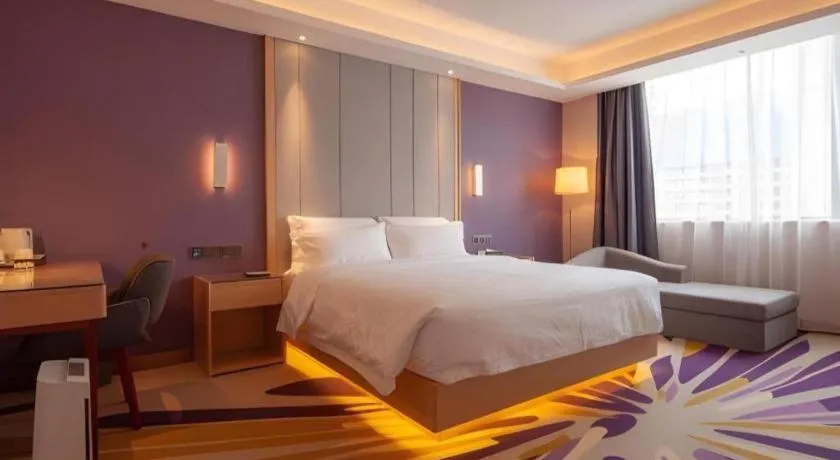 Bed in Lavande Hotel Changsha South High-speed Railway Station Xiyingmen