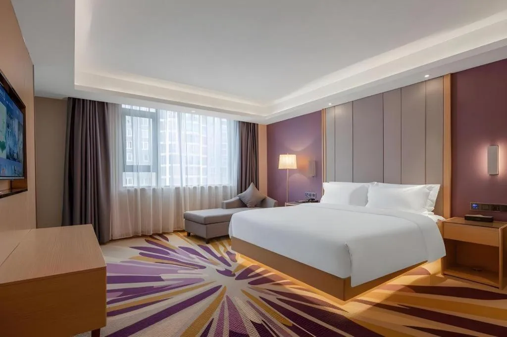 Bed in Lavande Hotel Changsha South High-speed Railway Station Xiyingmen