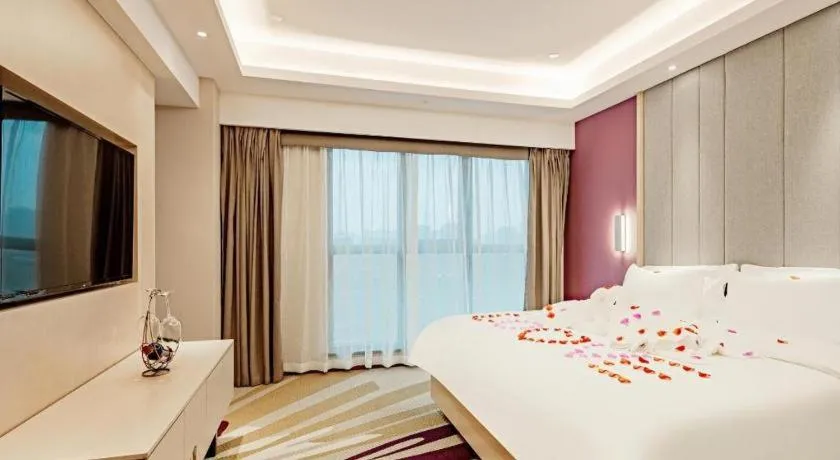 Bed in Lavande Hotel Changsha South High-speed Railway Station Xiyingmen