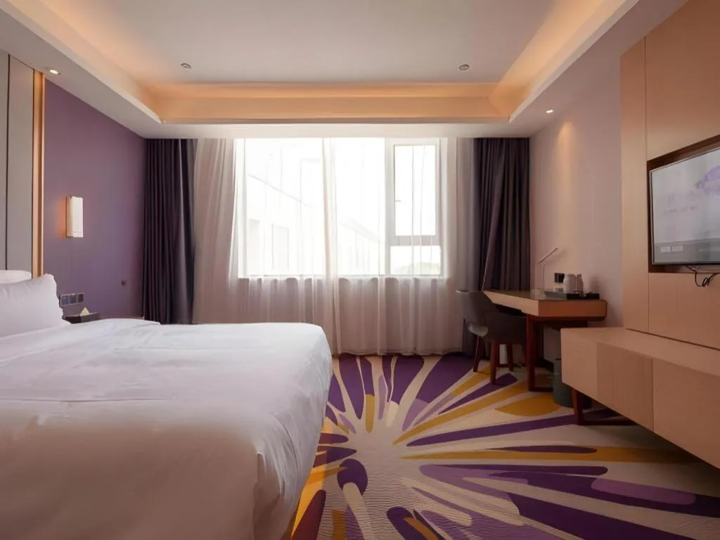 Bed in Lavande Hotel Changsha South High-speed Railway Station Xiyingmen