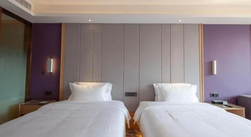 Bed in Lavande Hotel Changsha South High-speed Railway Station Xiyingmen