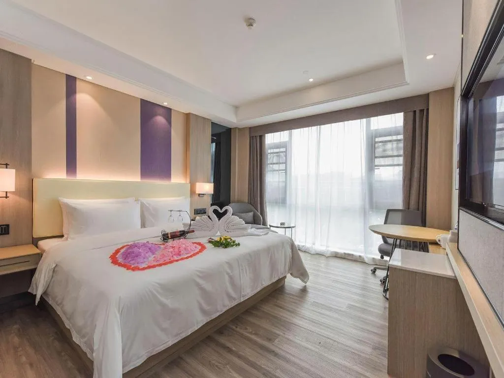 Bed in Lavande Hotel Nanchong Xihua Shida