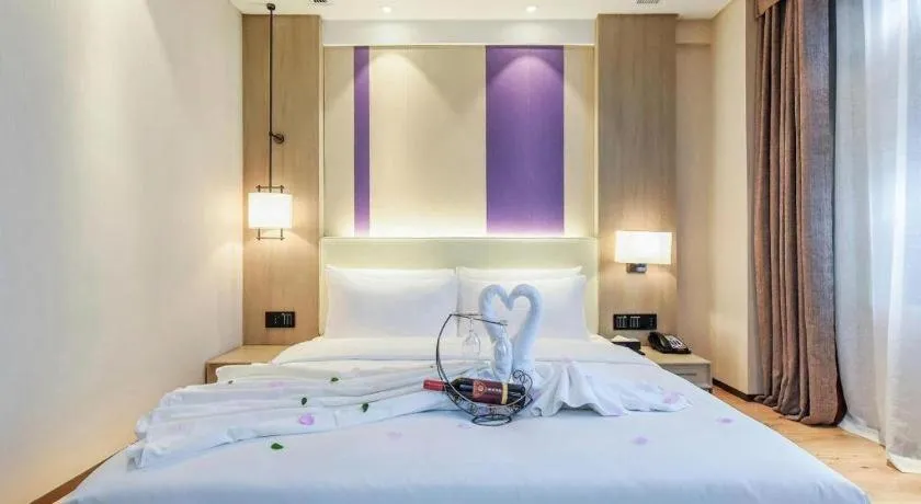 Bed in Lavande Hotel Nanchong Xihua Shida