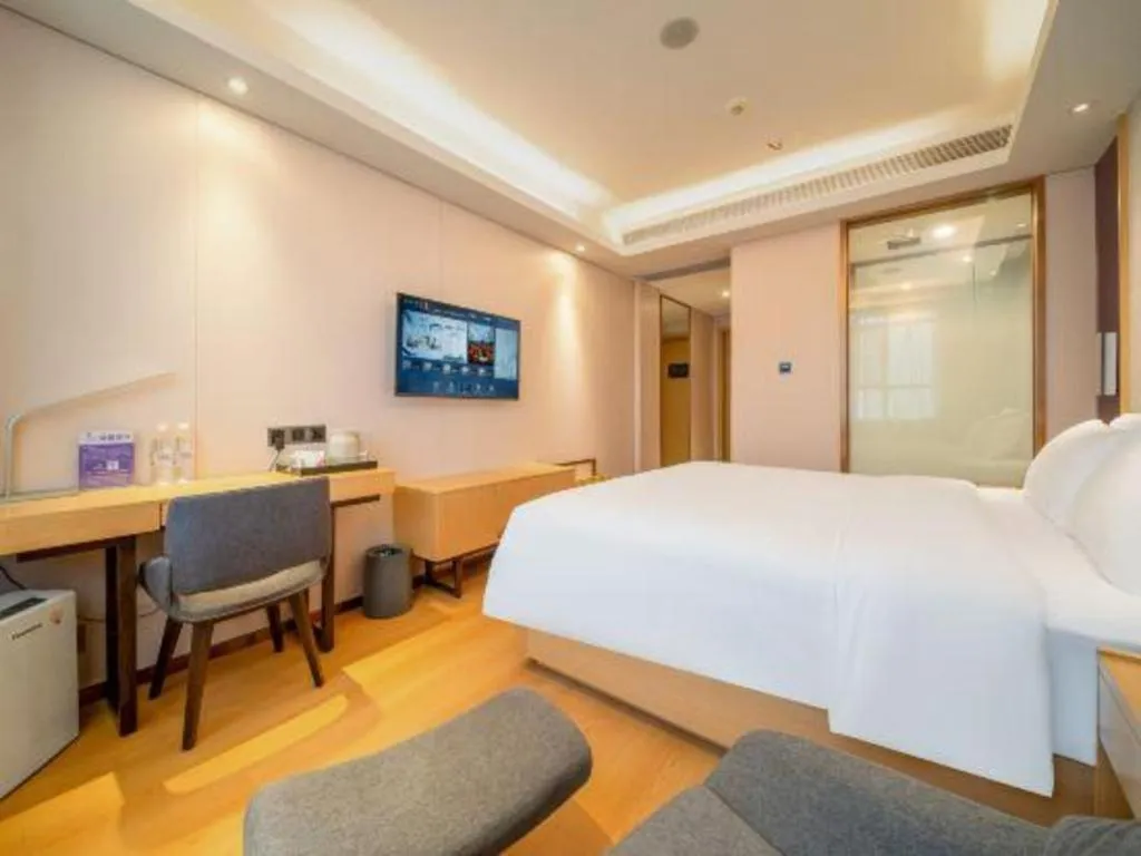 Bed in Lavande Hotel Guangzhou Zoo Huanghuagang Metro Station