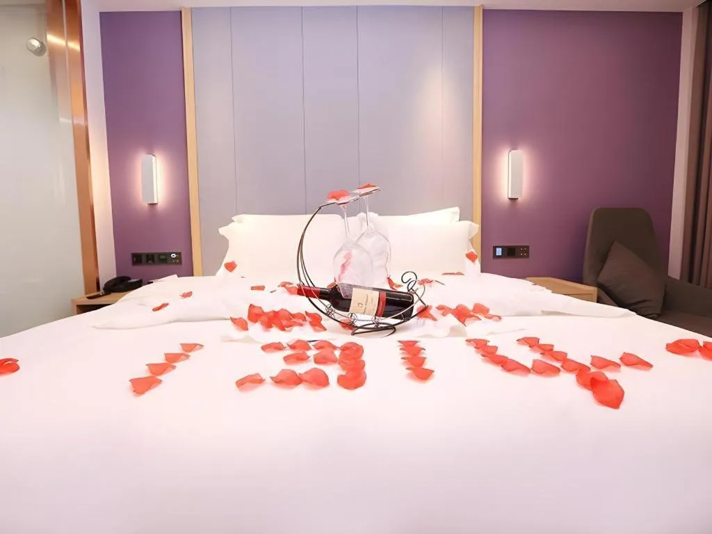 Bed in Lavande Hotel Guangzhou Zoo Huanghuagang Metro Station