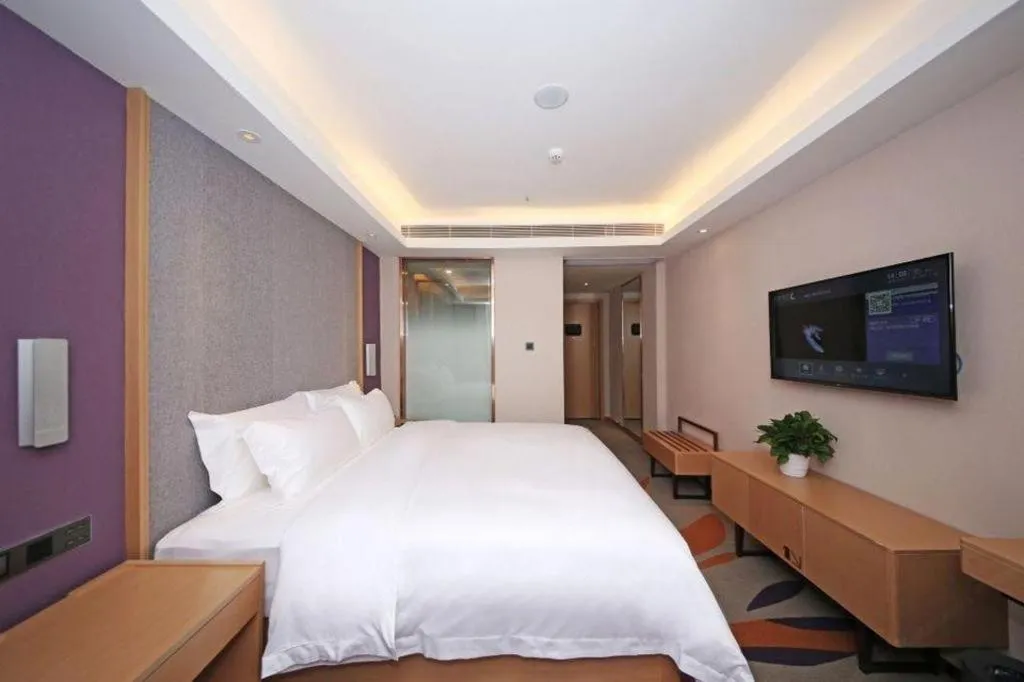 Bed in Lavande Hotel Guangzhou Zoo Huanghuagang Metro Station