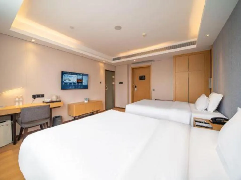 Bed in Lavande Hotel Guangzhou Zoo Huanghuagang Metro Station