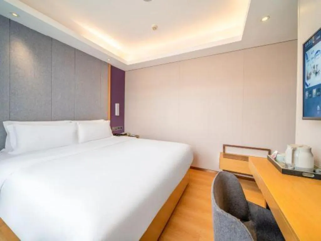 Bed in Lavande Hotel Guangzhou Zoo Huanghuagang Metro Station