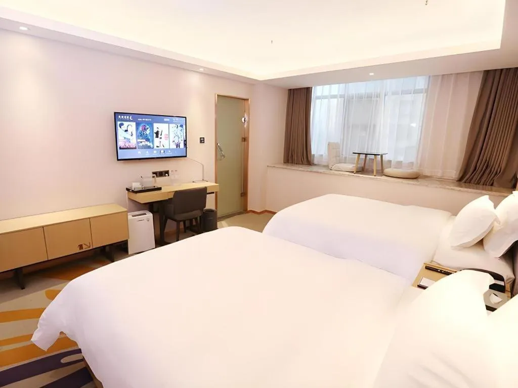 Bed in Lavande Hotel Guangzhou Zoo Huanghuagang Metro Station