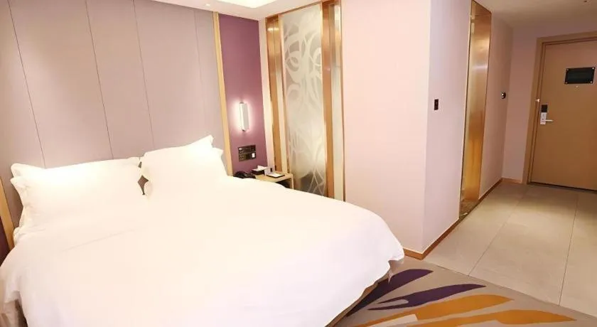 Bed in Lavande Hotel Guangzhou Zoo Huanghuagang Metro Station