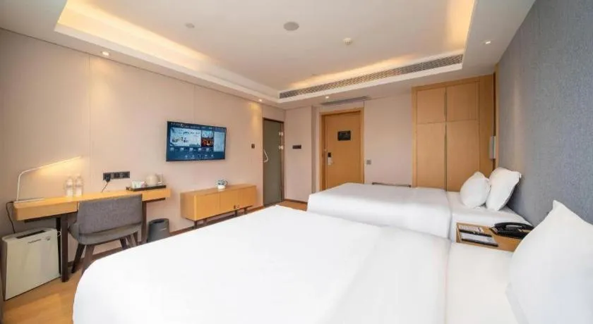 Bed in Lavande Hotel Guangzhou Zoo Huanghuagang Metro Station