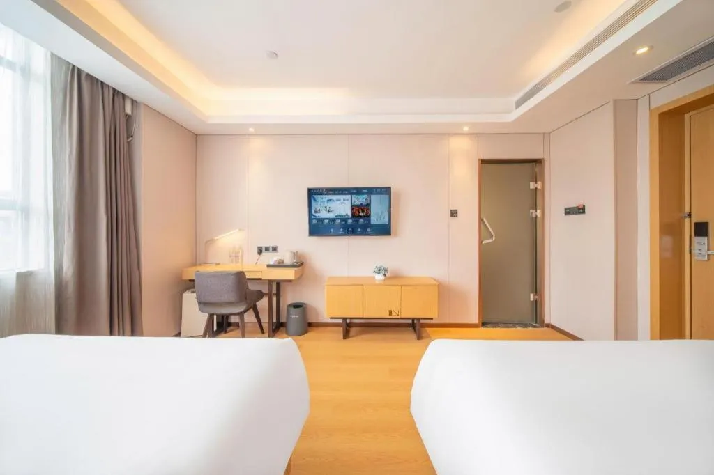 Bed in Lavande Hotel Guangzhou Zoo Huanghuagang Metro Station