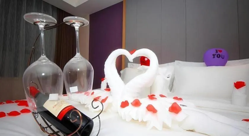 Bed in Lavande Hotel Guangzhou Zoo Huanghuagang Metro Station