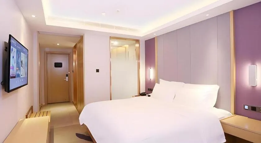 Bed in Lavande Hotel Guangzhou Zoo Huanghuagang Metro Station