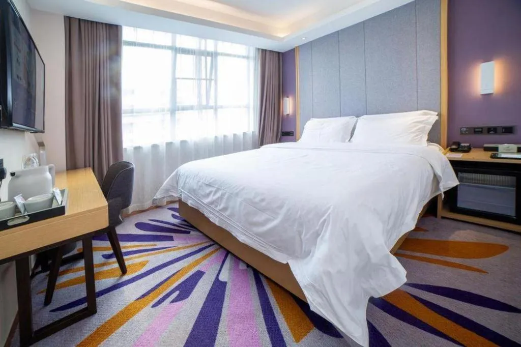 Bed in Lavande Hotel Guangzhou Zoo Huanghuagang Metro Station