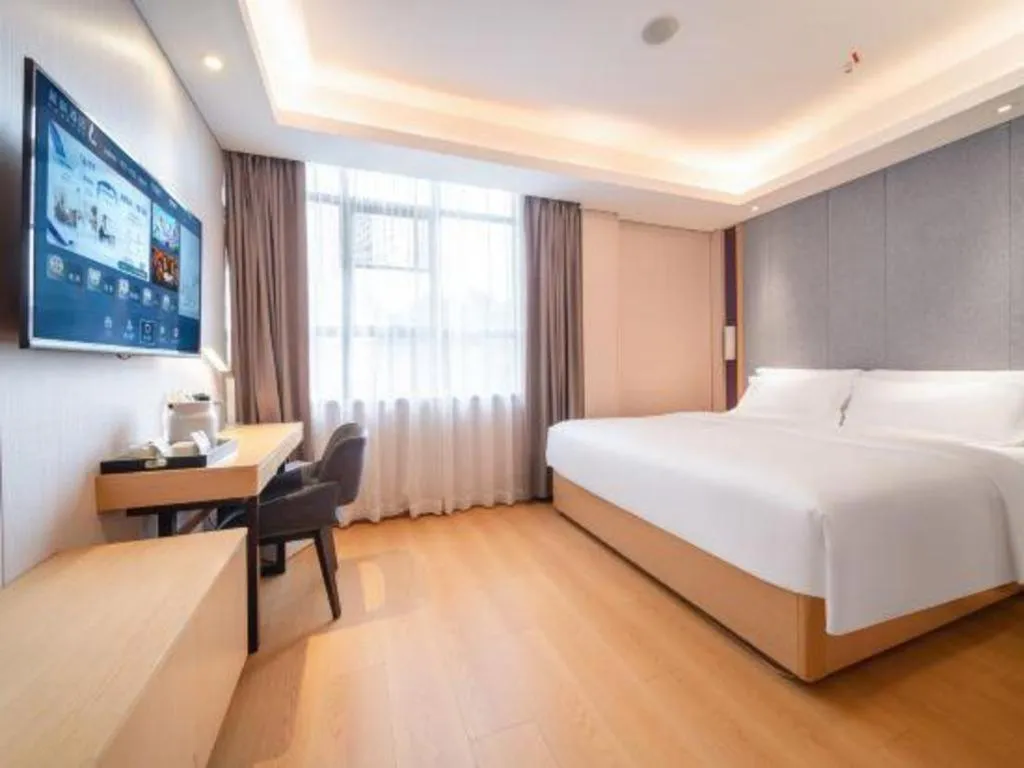 Bed in Lavande Hotel Guangzhou Zoo Huanghuagang Metro Station