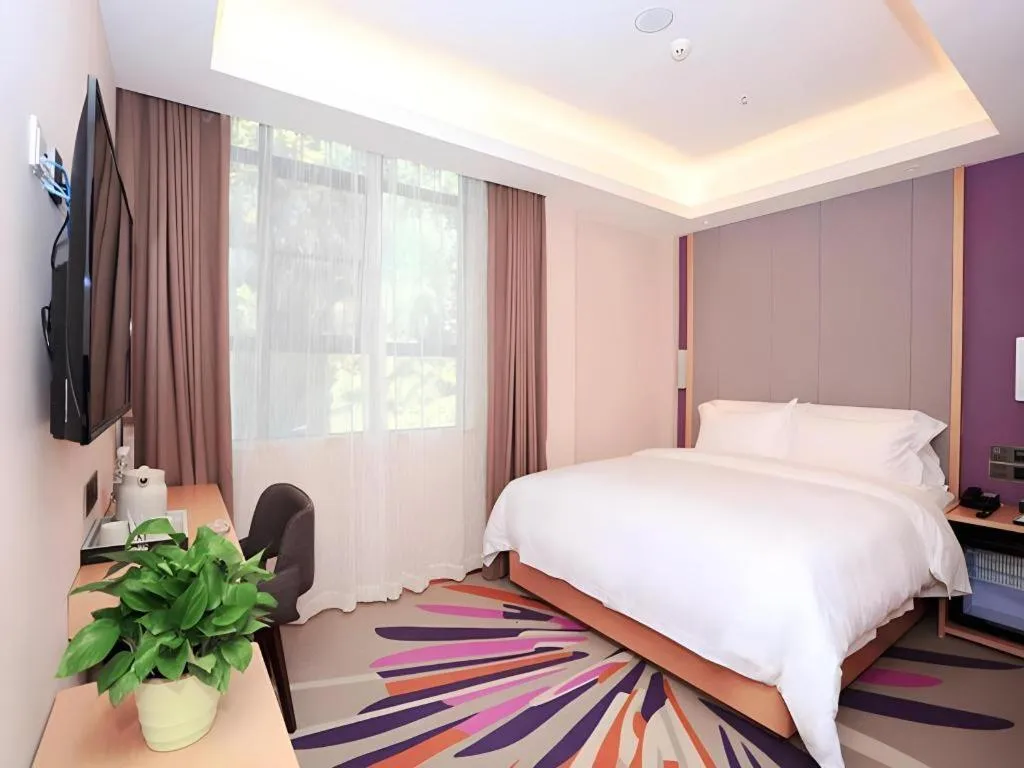 Bed in Lavande Hotel Guangzhou Zoo Huanghuagang Metro Station