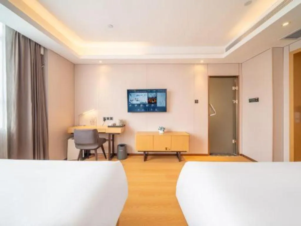 Bed in Lavande Hotel Guangzhou Zoo Huanghuagang Metro Station