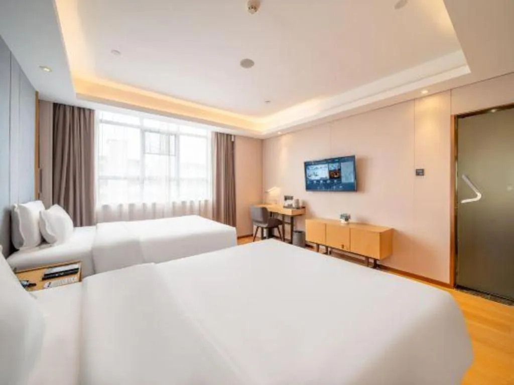 Bed in Lavande Hotel Guangzhou Zoo Huanghuagang Metro Station