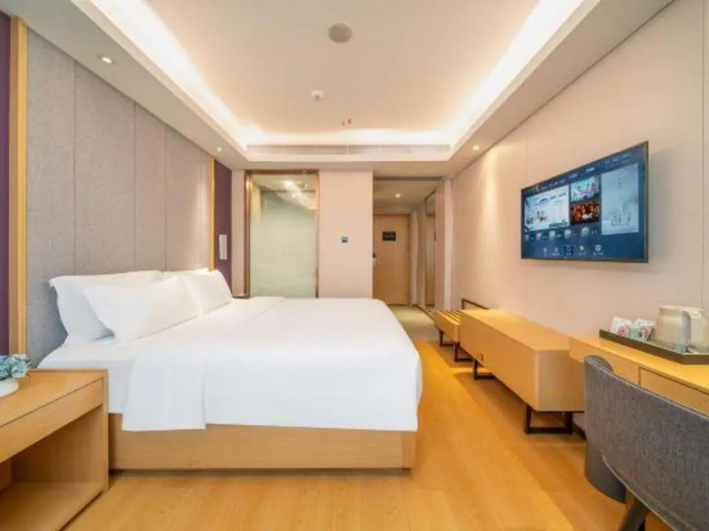 Bed in Lavande Hotel Guangzhou Zoo Huanghuagang Metro Station