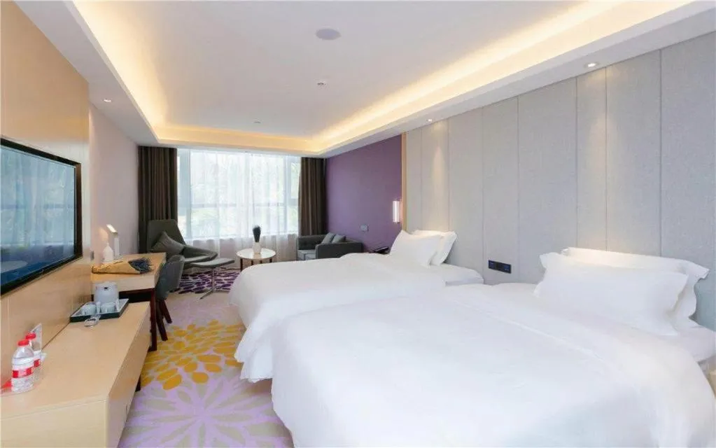 Bed in Lavande Hotel Shenzhen Jingtian Metro Station