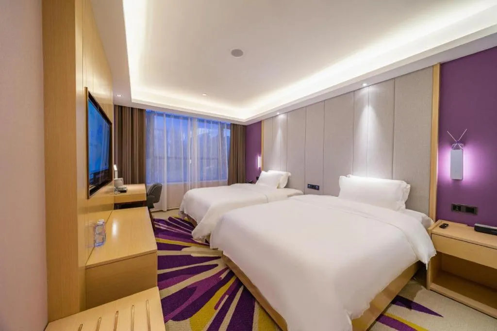 Bed in Lavande Hotel Shenzhen Jingtian Metro Station