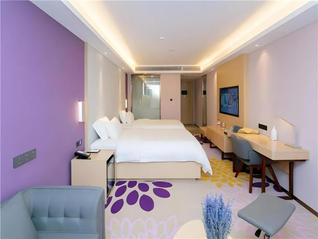 Bed in Lavande Hotel Shenzhen Jingtian Metro Station