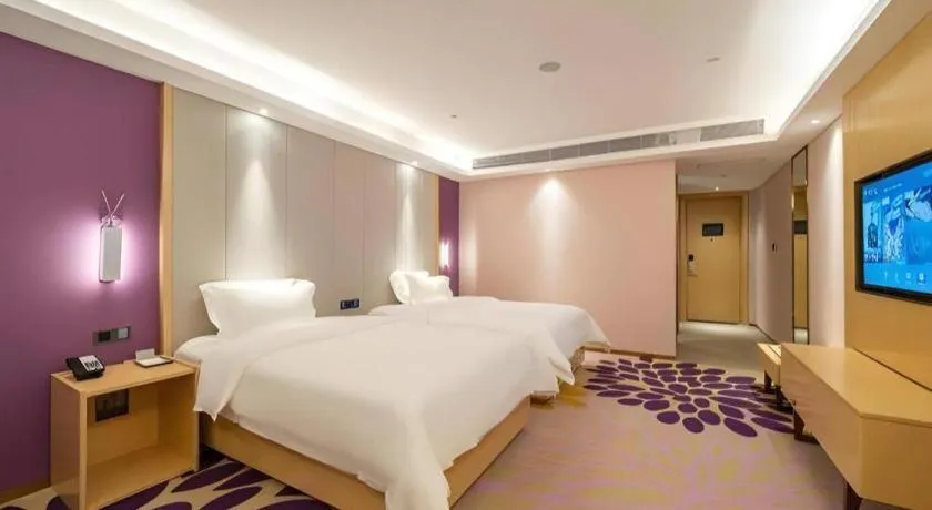 Bed in Lavande Hotel Shenzhen Jingtian Metro Station