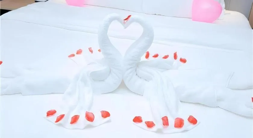 Bed in Lavande Hotel Shenzhen Jingtian Metro Station