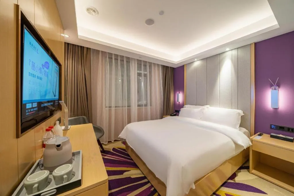 Bed in Lavande Hotel Shenzhen Jingtian Metro Station