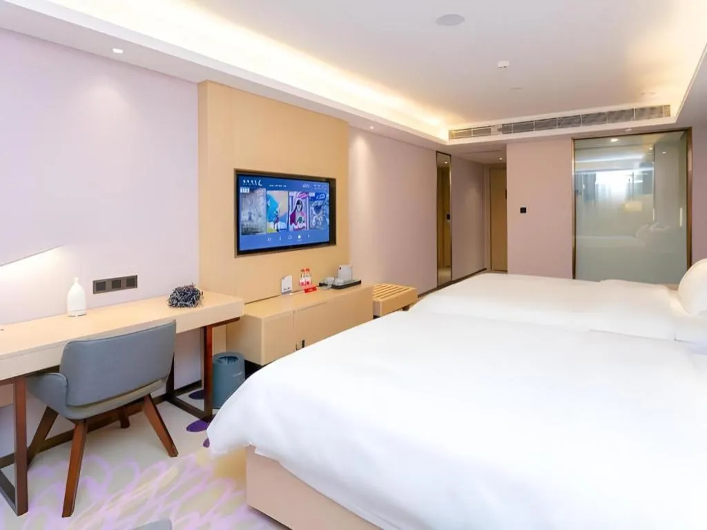 Bed in Lavande Hotel Shenzhen Jingtian Metro Station