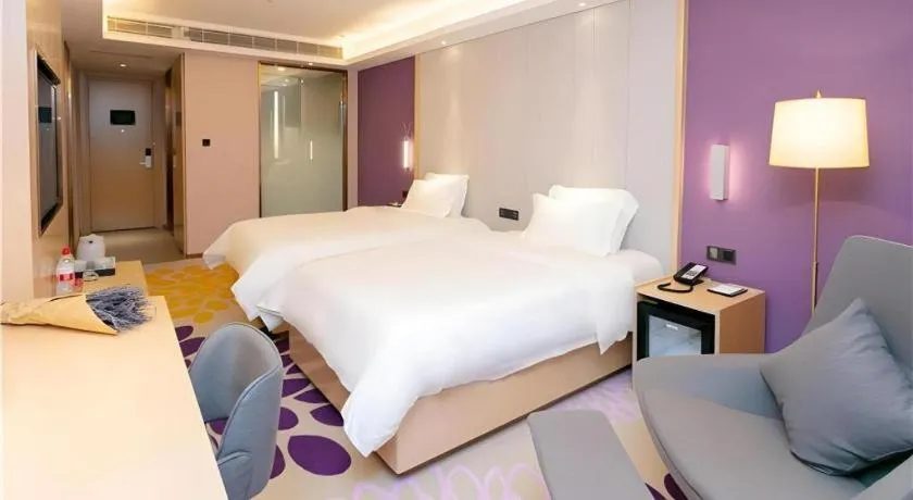 Bed in Lavande Hotel Shenzhen Jingtian Metro Station