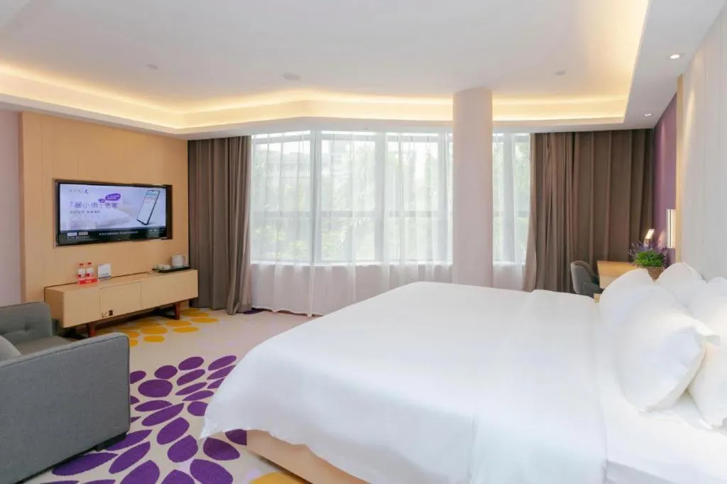 Bed in Lavande Hotel Shenzhen Jingtian Metro Station