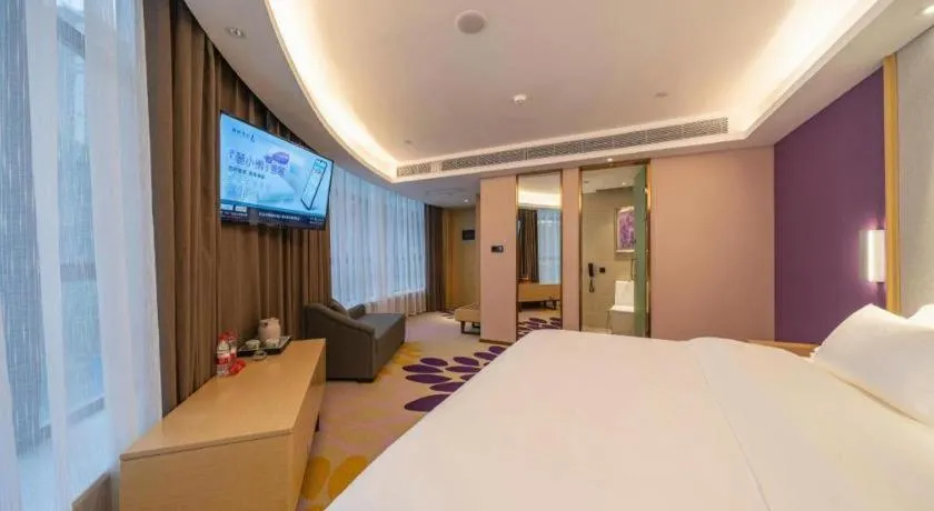 Bed in Lavande Hotel Shenzhen Jingtian Metro Station