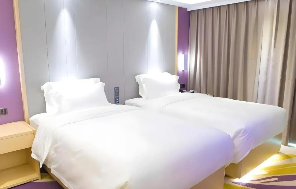 Bed in Lavande Hotel Shenzhen Jingtian Metro Station