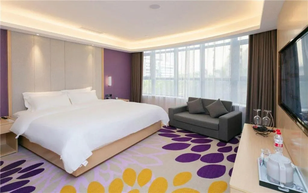 Bed in Lavande Hotel Shenzhen Jingtian Metro Station