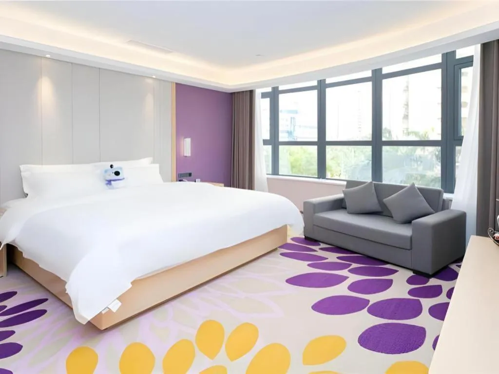 Bed in Lavande Hotel Shenzhen Jingtian Metro Station