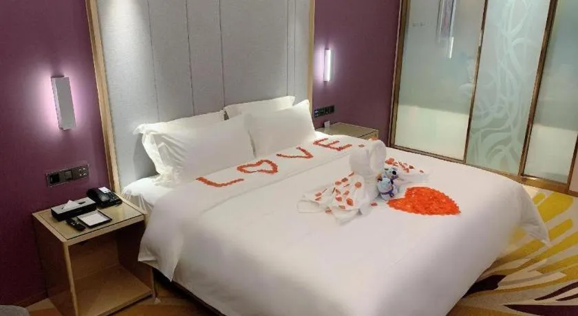 Bed in Lavande Hotel Zhongshan Xiaolan Taifeng