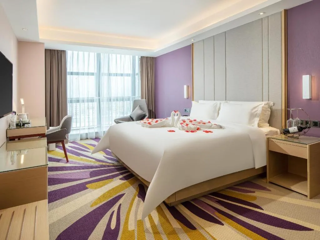 Bed in Lavande Hotel Zhongshan Xiaolan Taifeng