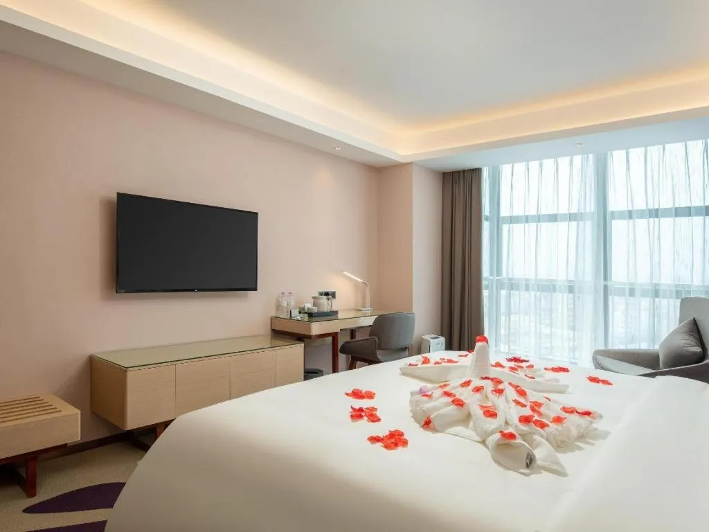 Bed in Lavande Hotel Zhongshan Xiaolan Taifeng