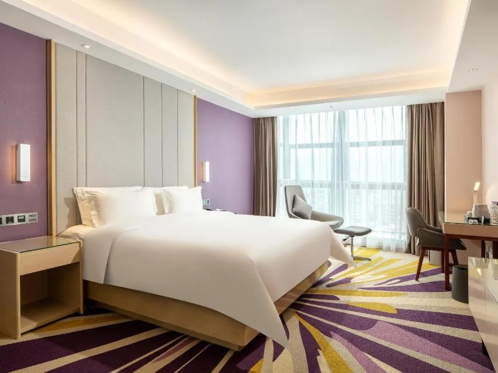 Bed in Lavande Hotel Zhongshan Xiaolan Taifeng