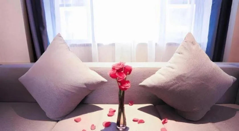 Bed in Lavande Hotel Zhongshan Shiqi Daxinxinduhui North Zhongshan Station