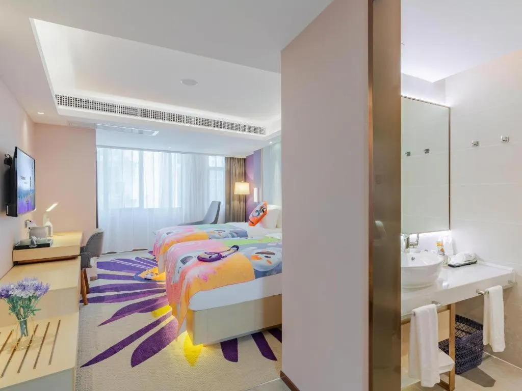 Bed in Lavande Hotel Shenzhen Bay Houhai Avenue