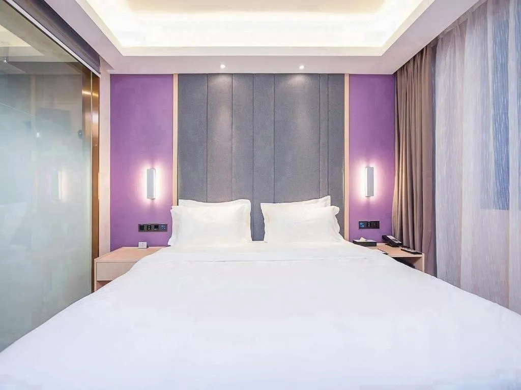 Bed in Lavande Hotel Beijing Yizhuang Economic Development Zone
